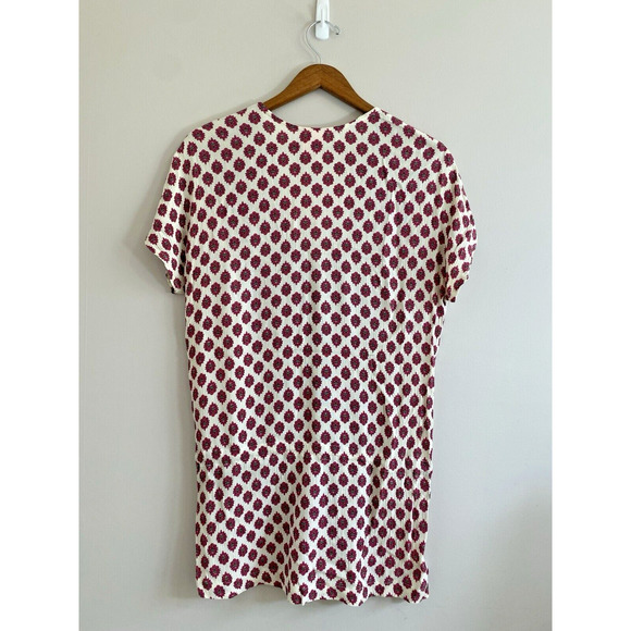 Juicy Couture Beach Royalty Cover Up Womens SMALL Boho Print Buttons Drawstring - Picture 2 of 6